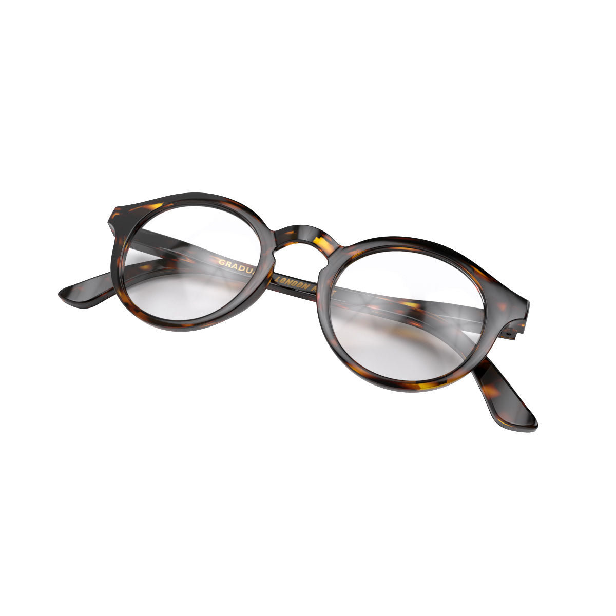 London Mole Graduate Gloss Tortoise Shell Blue Blockers