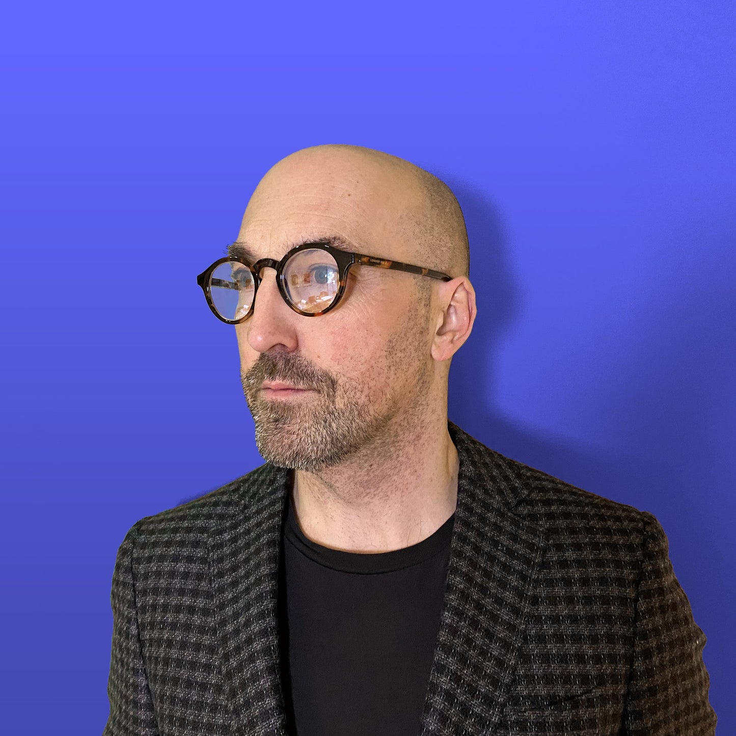 London Mole Graduate Gloss Tortoise Shell Blue Blockers