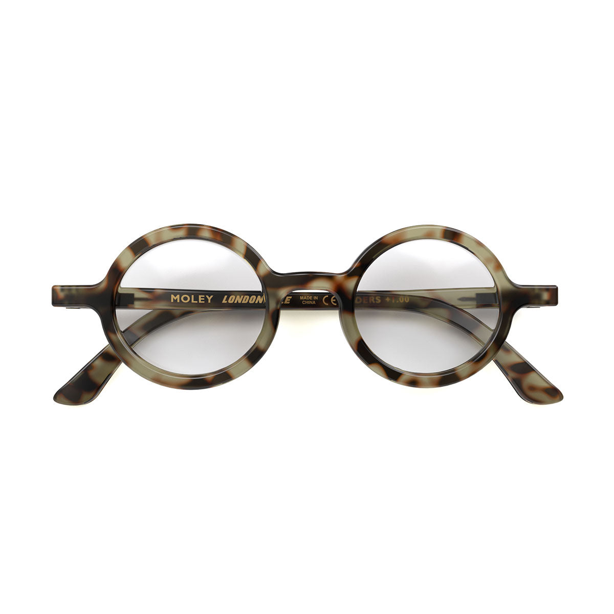London Mole Moley Gloss Grey Tortoise Shell Blue Blockers