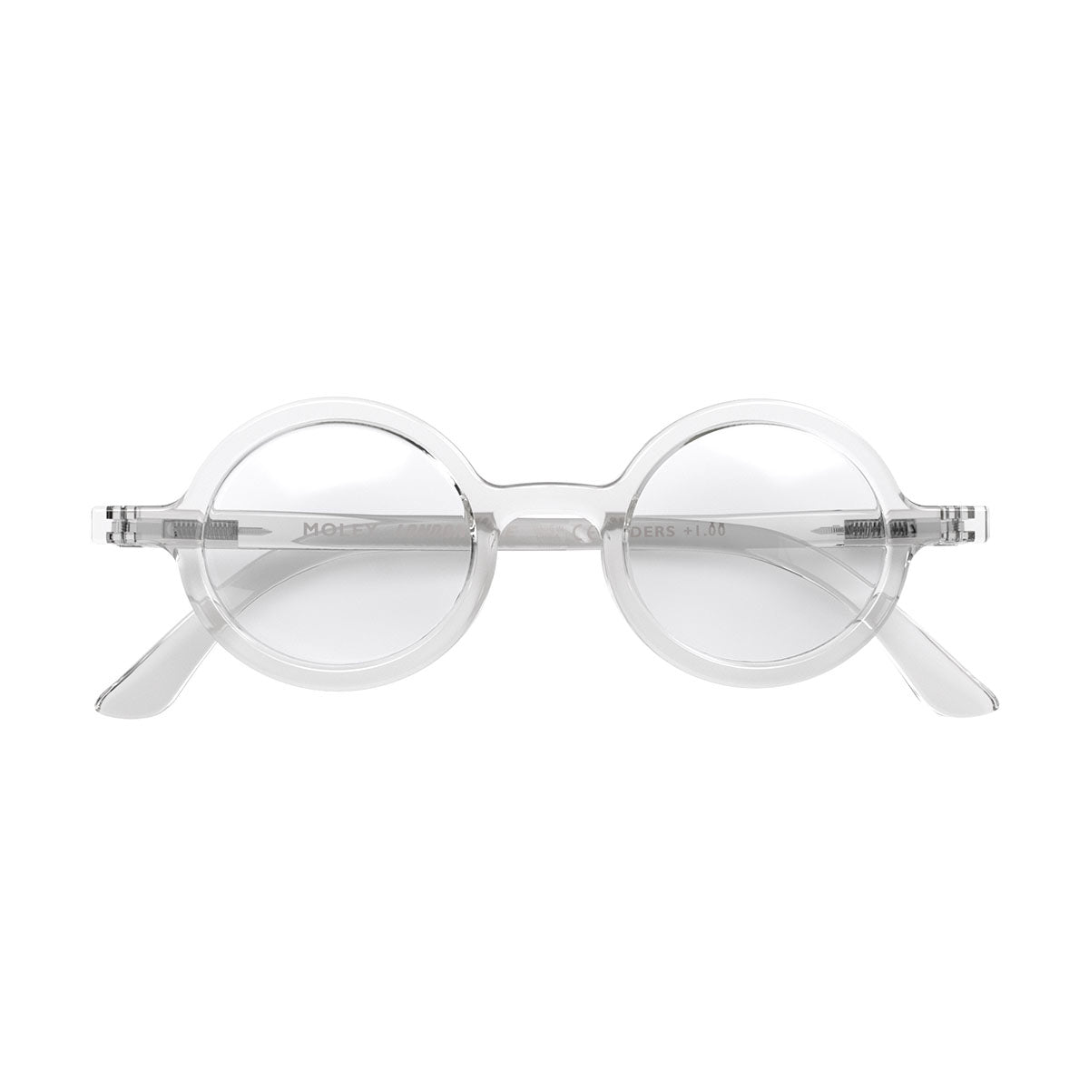 London Mole Moley Transparent Blue Blockers