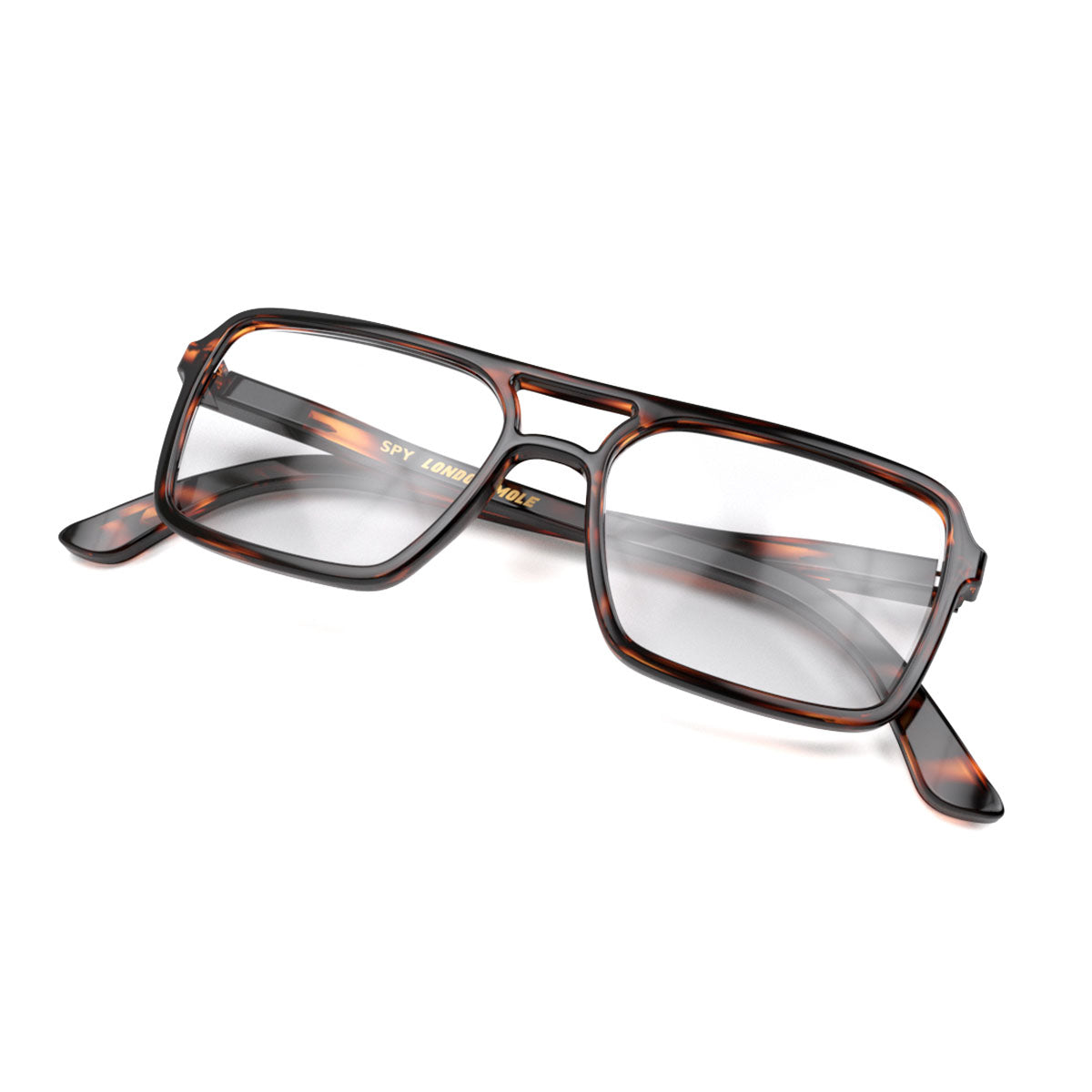 London Mole Spy Tortoise Shell Blue Blockers