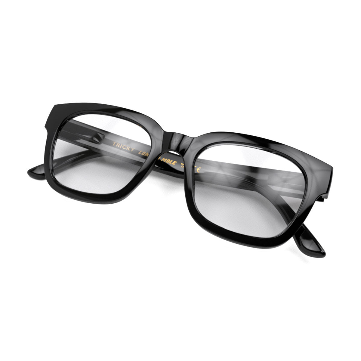 London Mole Tricky Gloss Black Blue Blockers