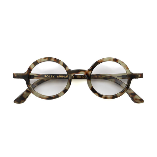 London Mole Moley Gloss Grey Tortoise Shell Blue Blockers